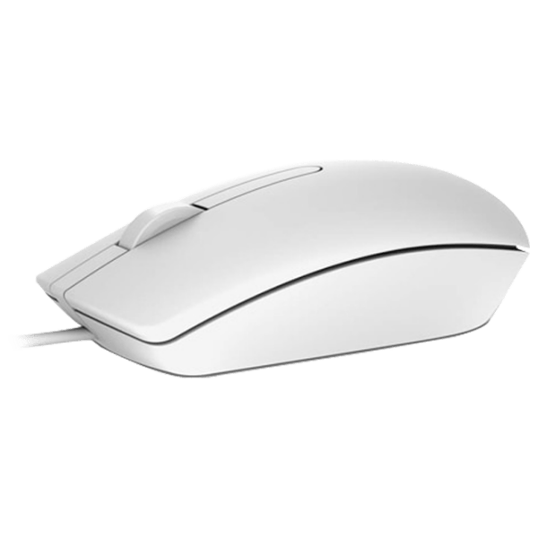 Мышь Dell MS116 Белый Проводная, 1000 dpi photo 2