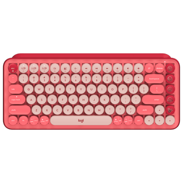 Клавиатура Logitech POP Keys Розовый Игровой, Беспроводные photo 1