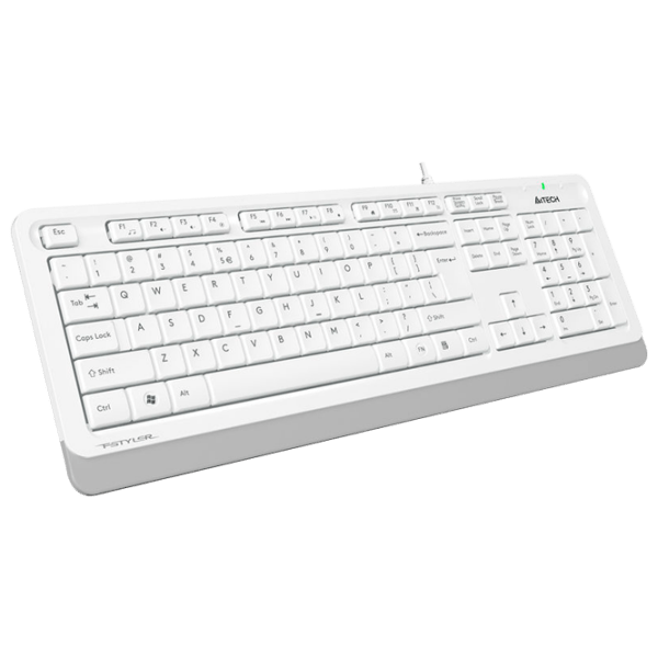 Клавиатура и Мышь A4Tech F1010 Белый Для дома и офиса, Проводная photo 3