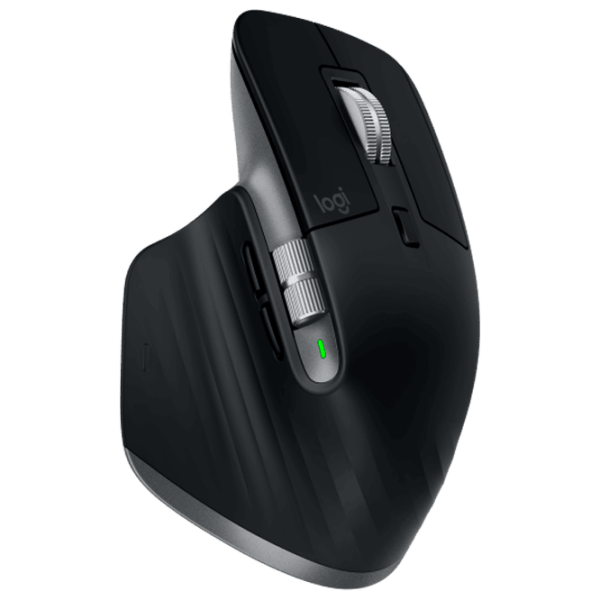 Mouse Logitech MX Master 3S for Mac Black Fără fir, 8000 dpi photo 2