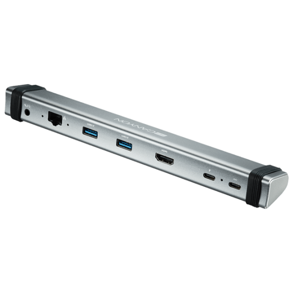 Adapter Canyon DS-6 6-in-1 Gray USB Type-C photo 2