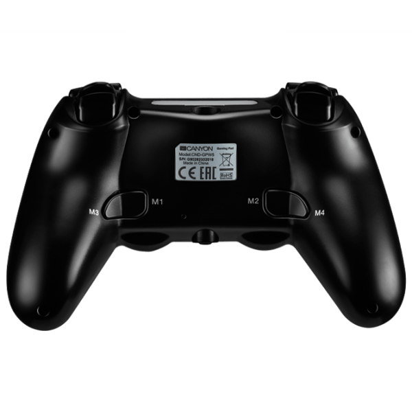 Gamepad Canyon CND-GPW5 Black Fără fir / 20 buttons photo 4
