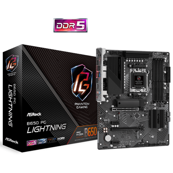 Материнская плата ASRock B650 PG LIGHTNING AT ATX  photo 6