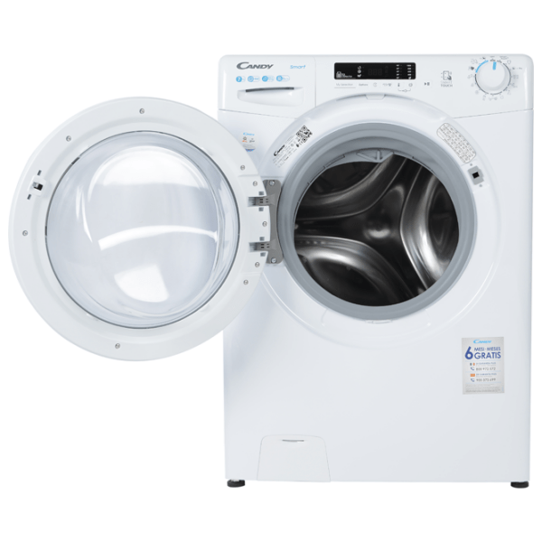 Mașină de spălat Candy CS4 1072DE/ 1-S White 7 kg, 1000 rpm, D photo 5