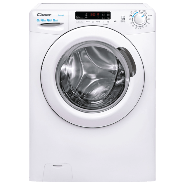 Mașină de spălat Candy CS 12102DE/ 1-S White 10 kg, 1200 rpm, E photo 1