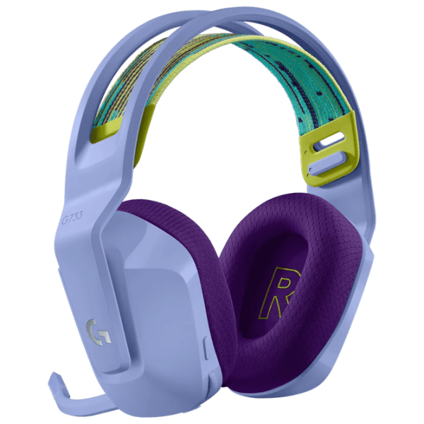 Наушники Logitech G733 Сиреневый Беспроводные/ Игровой/ Полноразмерные photo 3