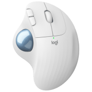 Mouse Logitech M575 White Fără fir, 2000 dpi
