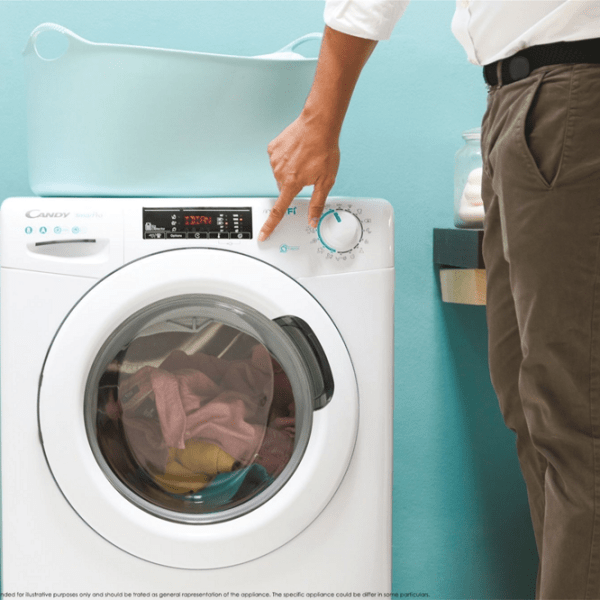Mașină de spălat Candy CSO 14105TE/ 1-S White 10 kg, 1400 rpm, E photo 6