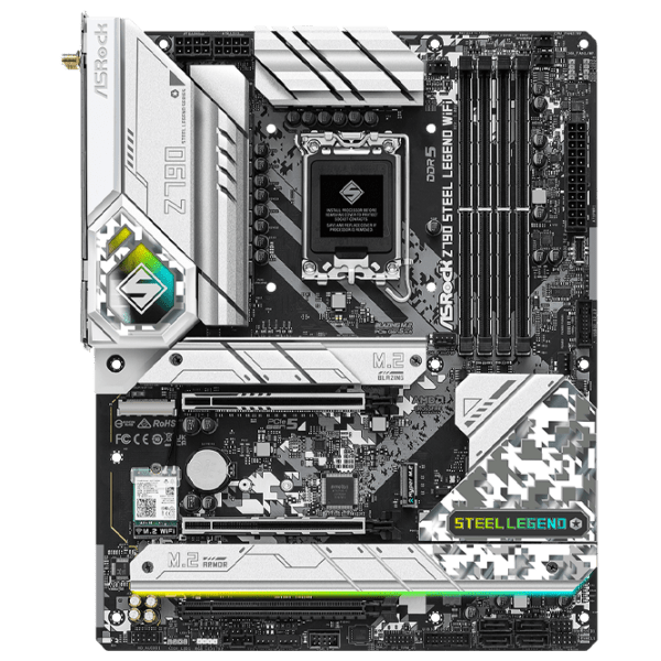 Материнская плата ASRock Z790 STEEL LEGEND WIFI ATX  photo 3