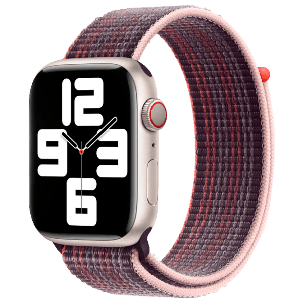 Curelușă Apple Watch Elderberry Sport Loop Violet Pink  photo 1