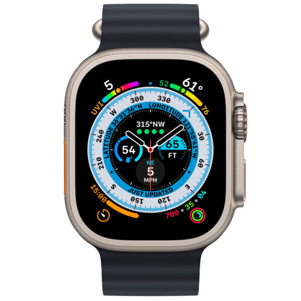 Curelușă Apple Watch Ocean Band Midnight  photo 3