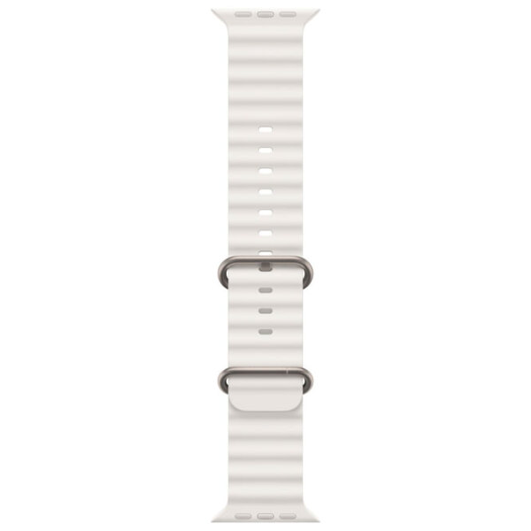 Curelușă Apple Watch Ocean Band White  photo 2