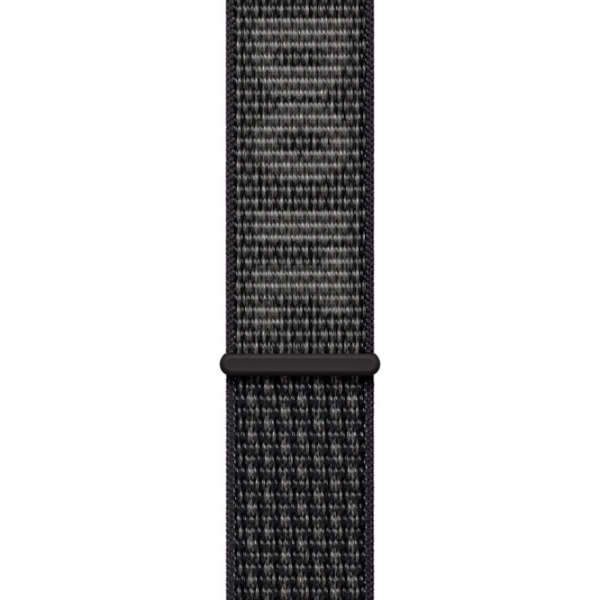 Ремень Apple Watch White Nike Sport Loop Черный Серый  photo 2
