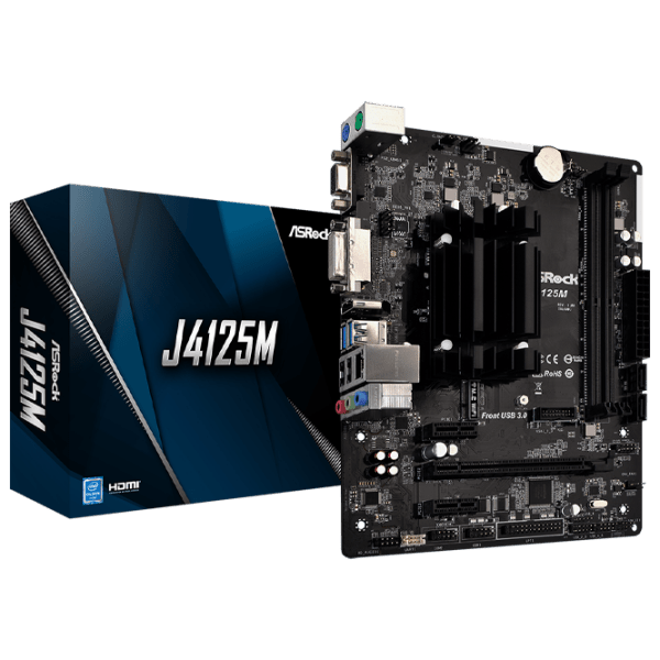 Материнская плата ASRock J4125M mATX  photo 5