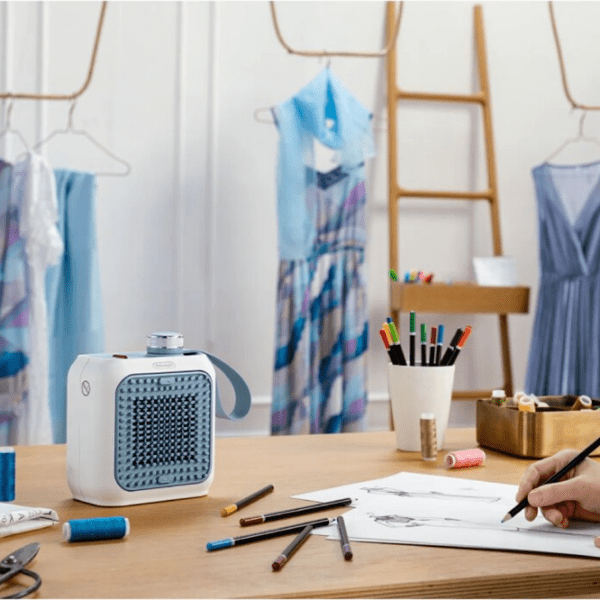 Încălzitor cu ventilator DeLonghi HFX10B03LB Blue 360 W, Mecanic photo 6