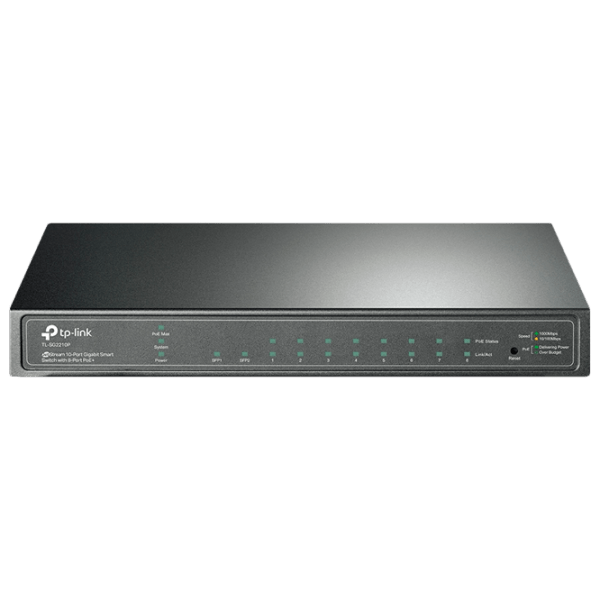 Switch TP-Link TL-SG2210P Black 20 Gbit/ s photo 1