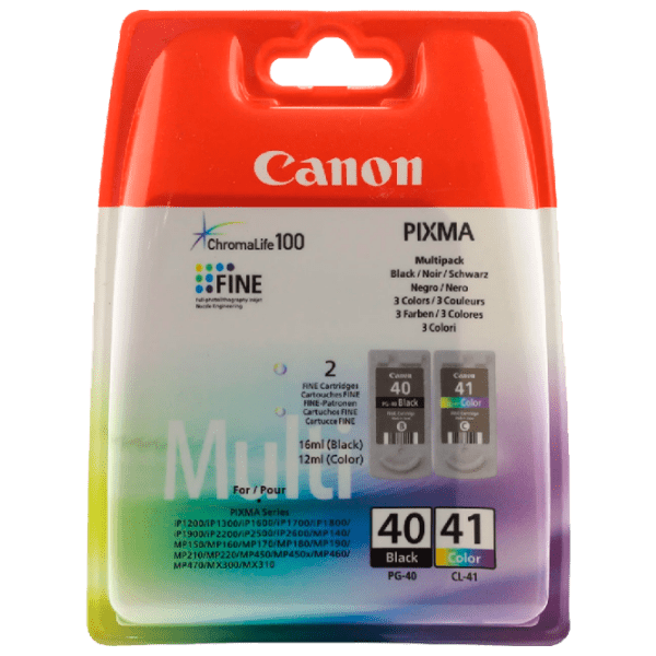 Cartuş Inkjet Canon PG-40+CL-41 MultiPack   photo 1