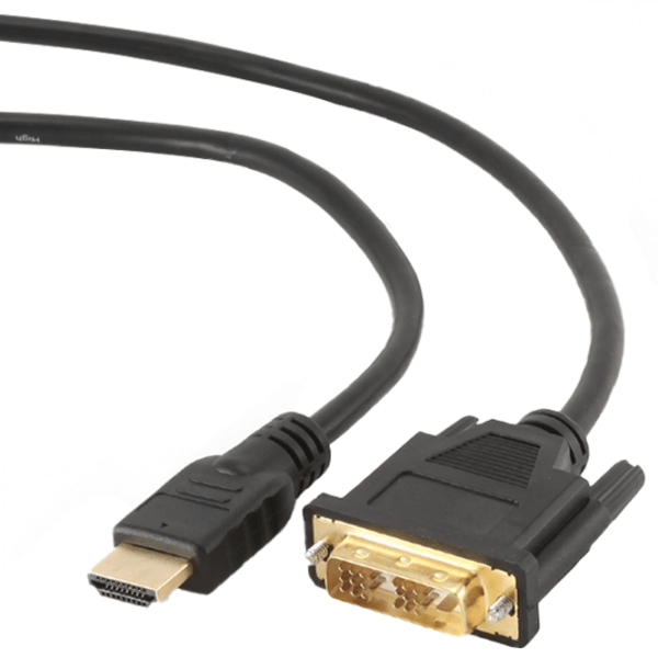 Кабель видео Cablexpert CC-HDMI-DVI-7.5MC HDMI/ DVI Черный  photo 2