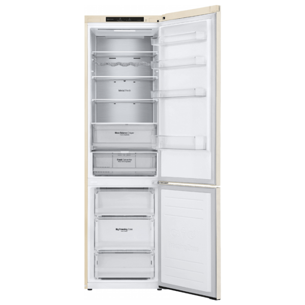Frigider LG GW-B509SENM Beige 277l/ No Frost, 107l/ No Frost, A++ photo 6