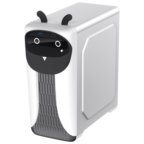 Carcasă Gamemax Cute Owl White micro ATX photo 3