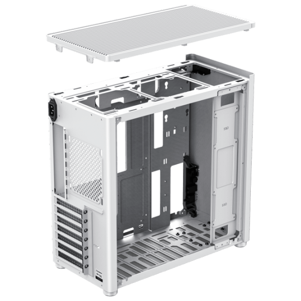 Корпус Gamemax SPARK Pro Белый DTX photo 9