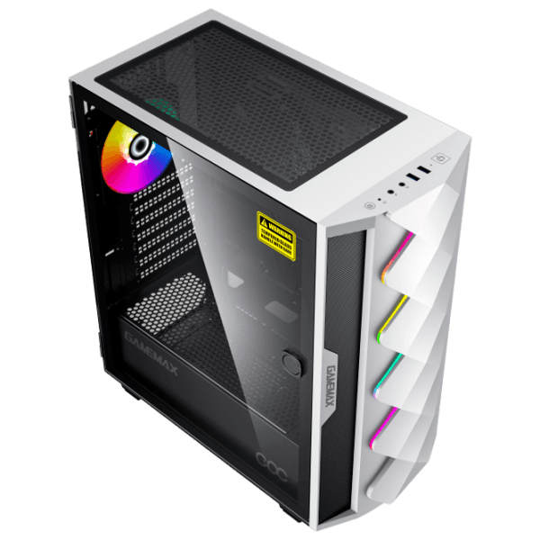 Carcasă Gamemax Diamond COC White micro ATX photo 4