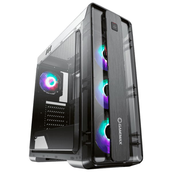 Carcasă Gamemax MoonLight FRGB White ITX photo 1