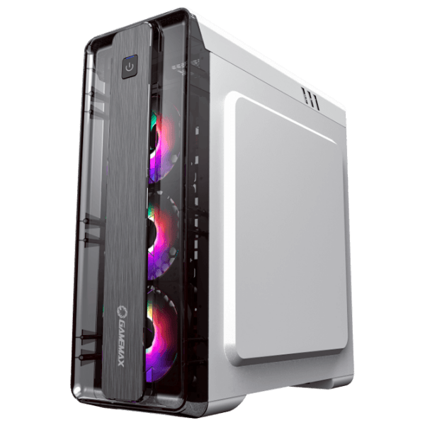 Carcasă Gamemax MoonLight FRGB White ITX photo 3