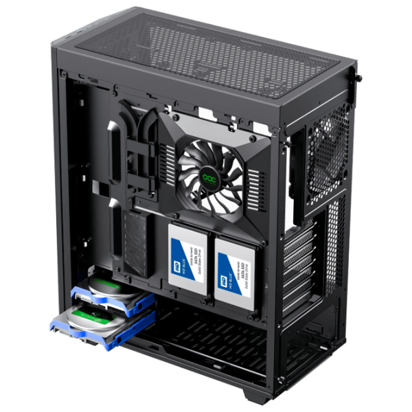 Carcasă Gamemax Precision COC Black ITX photo 10