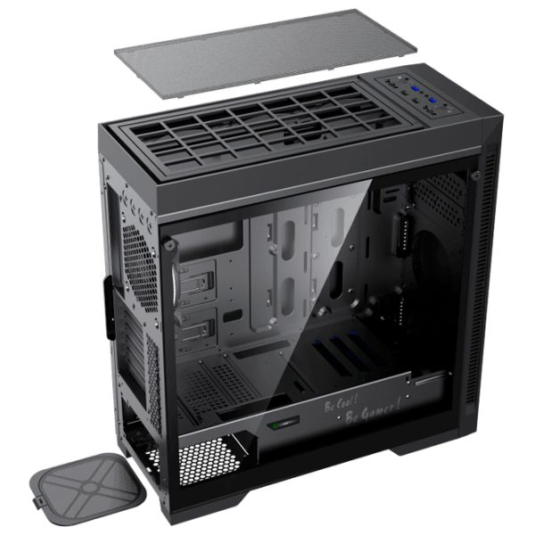 Корпус Gamemax Abyss TR Черный ITX photo 13