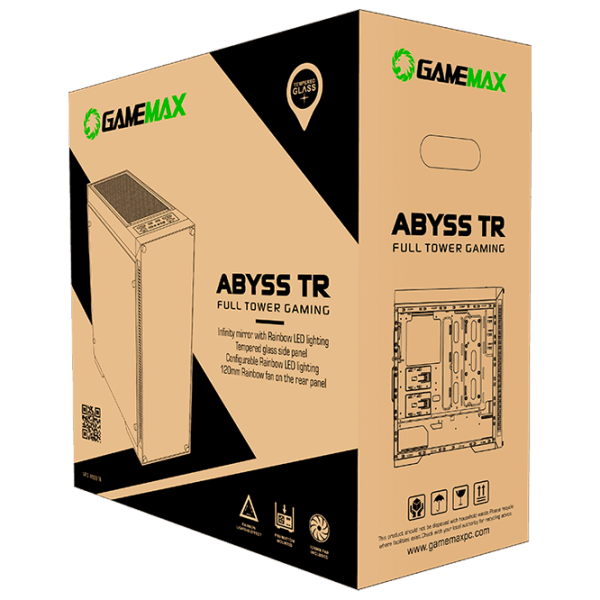 Корпус Gamemax Abyss TR Черный ITX photo 15