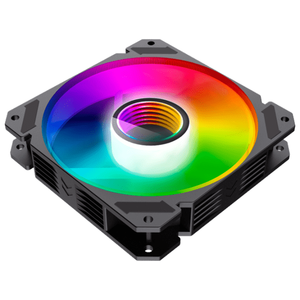 Cooler Gamemax FN-14 Rainbow-C9 Black  photo 2