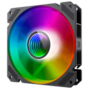 Кулер Gamemax FN-12 Rainbow-C9 Черный 