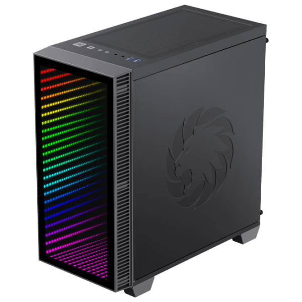 Carcasă Gamemax MINI Abyss Black ITX photo 4