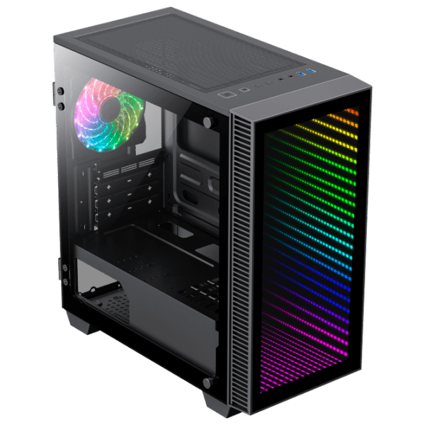 Carcasă Gamemax MINI Abyss Black ITX photo 5