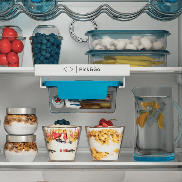 Frigider Indesit INFC9 TI21X Inox 263l/ No Frost, 104l/ No Frost, F photo 5
