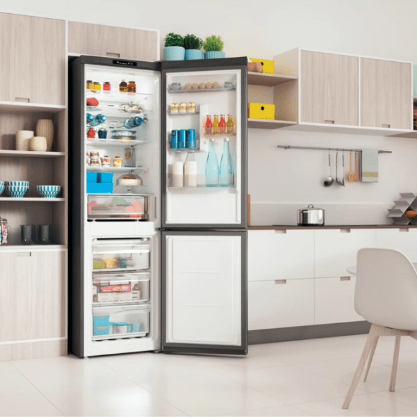 Frigider Indesit INFC9 TI21X Inox 263l/ No Frost, 104l/ No Frost, F photo 8
