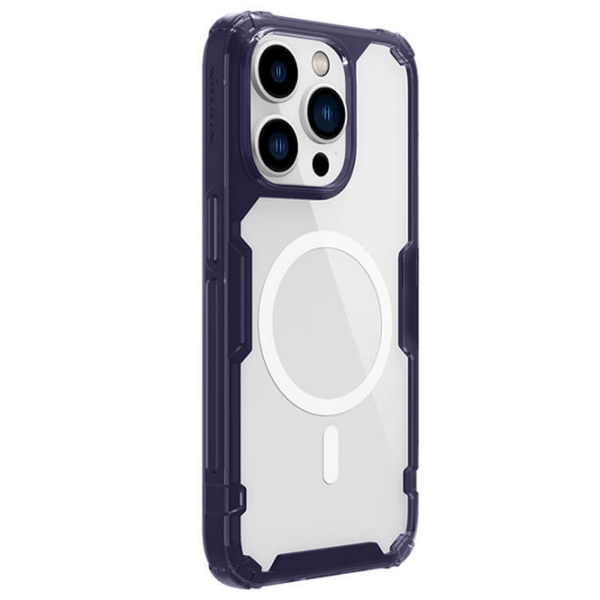 Husă pentru smartphone Apple iPhone 14 Pro (Nature Pro) Dark Purple Nillkin, TPU, Back photo 3