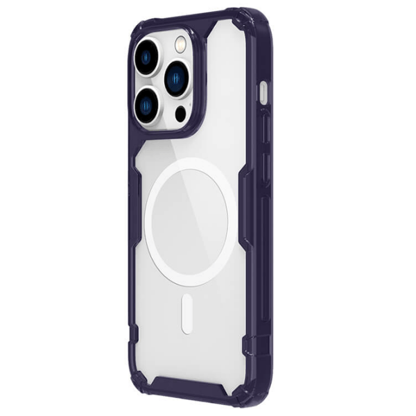 Чехол для смартфона Apple iPhone 14 Pro (Nature Pro) Темный Пурпурный Nillkin, PC, MagSafe Back photo 4