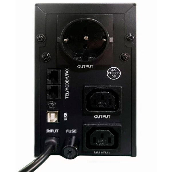 UPS Gembird EnerGenie EG-UPS-032 (510/ 850VA) Black  photo 3