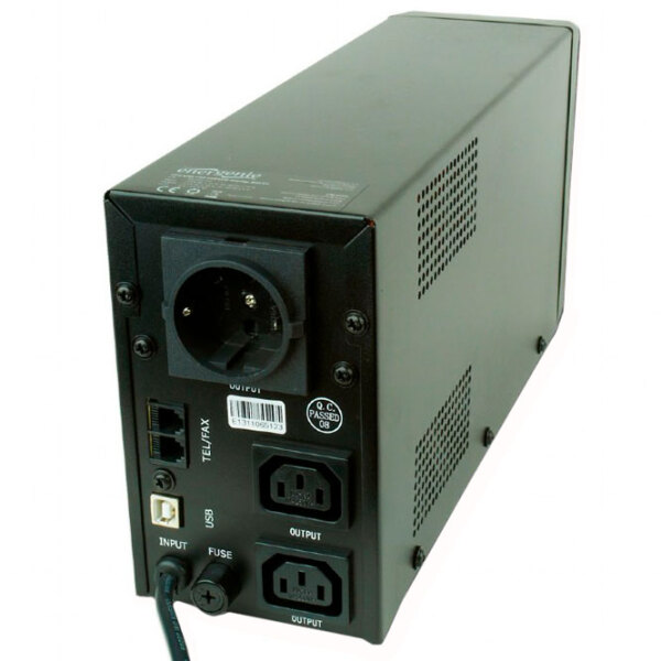 UPS Gembird EnerGenie EG-UPS-032 (510/ 850VA) Black  photo 4