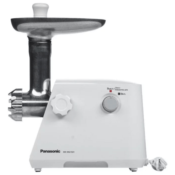 Mașină de tocat carne Panasonic MK-MG1501WTQ White 240 W/ 1500 W, 1.5 kg/ min photo 4