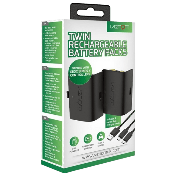 Игровая приставка Microsoft Xbox Series X + Twin Battery Pack VENOM for Xbox Series S & X + 3 meter cable Черный SSD 1 ТБ, RAM 16 ГБ photo 9
