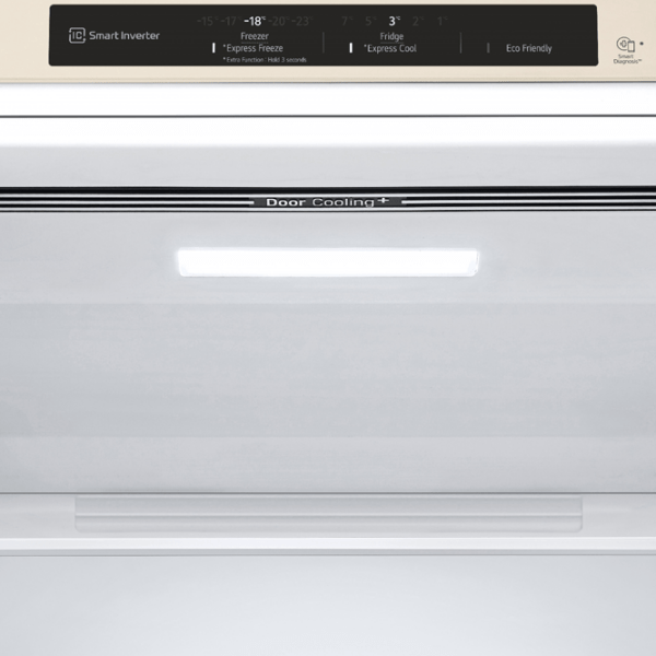 Frigider LG GW-B509SEJM Beige 277l/ No Frost, 107l/ No Frost, A++ photo 8