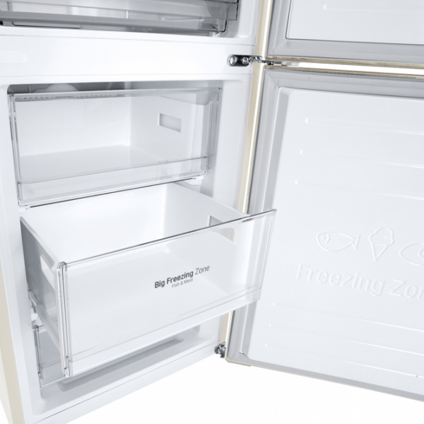 Frigider LG GW-B509SEJM Beige 277l/ No Frost, 107l/ No Frost, A++ photo 10