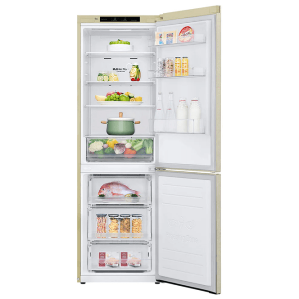 Frigider LG GW-B459SECM Beige 234l/ No Frost, 107l/ No Frost, A++ photo 4