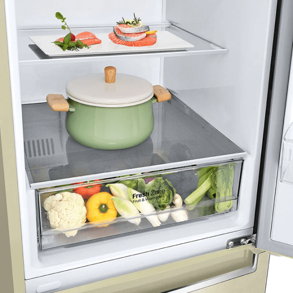 Frigider LG GW-B459SECM Beige 234l/ No Frost, 107l/ No Frost, A++ photo 6