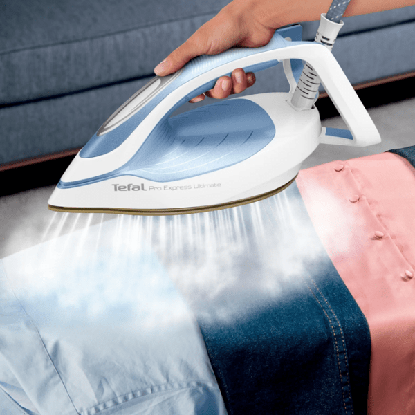 Fier de călcat Tefal GV9710E0 Blue 3000 W, 155 g/min, 1.2 l, Metal photo 7