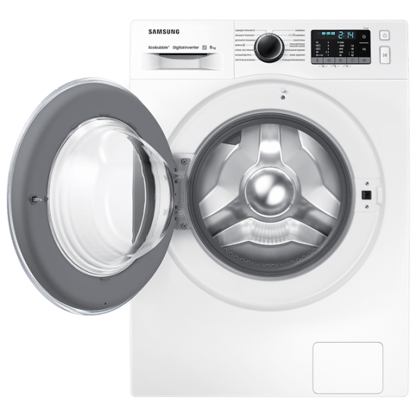 Mașină de spălat Samsung WW80J52K0HW/ CE White 8 kg, 1200 rpm, A+++ photo 4
