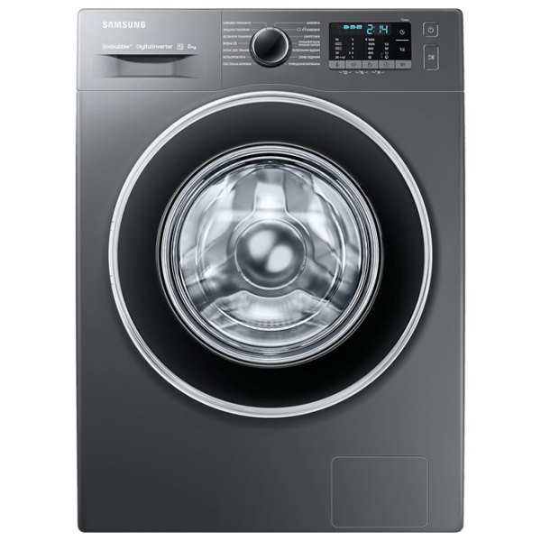 Mașină de spălat Samsung WW80J52E0HX/ CE Inox 8 kg, 1200 rpm, A+++ photo 1